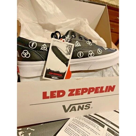 Led Zeppelin Vans Era Shoes - Women's Size 5 1/2